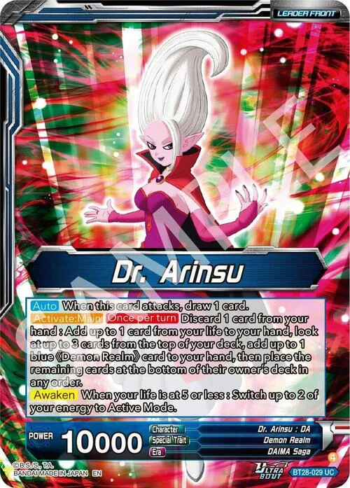 Dr. Arinsu // Dr. Arinsu, Concocting Schemes