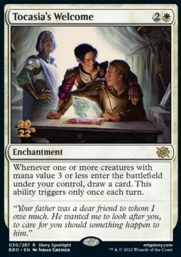 Tocasia's Welcome