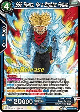 SS2 Trunks, for a Brighter Future