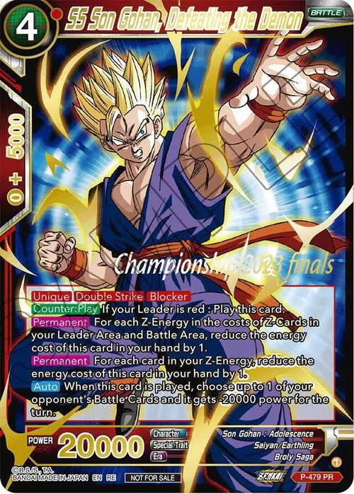 SS Son Gohan, Defeating the Demon