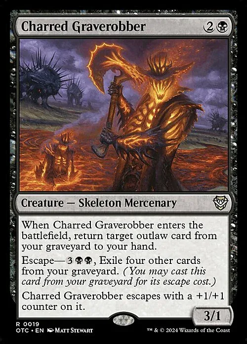 Charred Graverobber