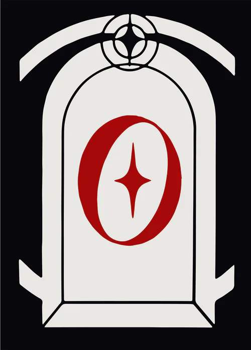An Encyclopedia of Magic Face Card "O"