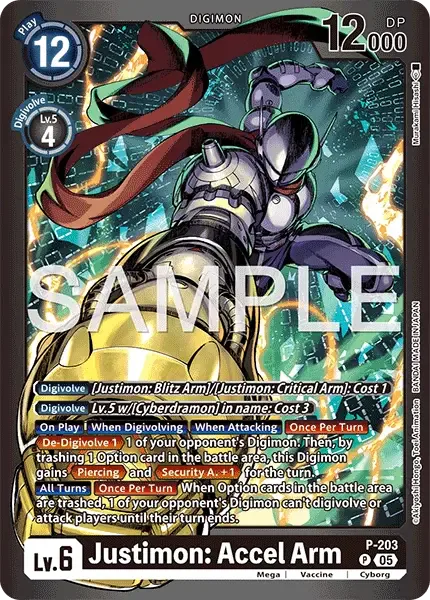 Justimon: Accel Arm