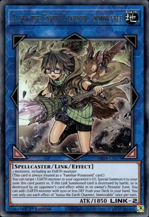 Aussa the Earth Charmer, Immovable