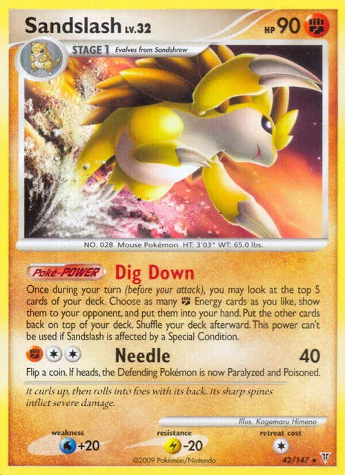 Sandslash Lv.32