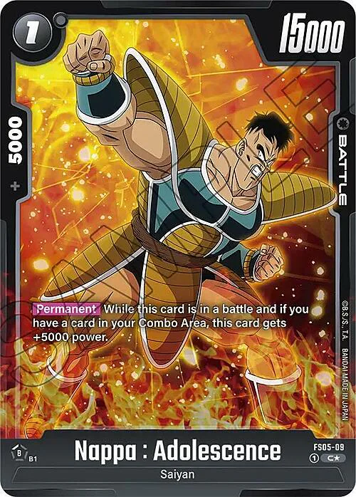 Nappa : Adolescence
