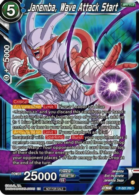 Janemba, Wave Attack Start