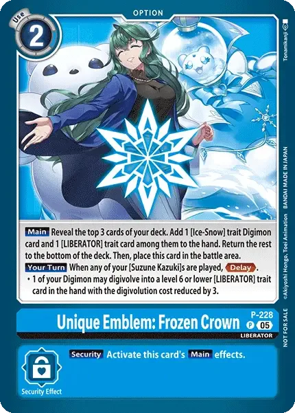 Unique Emblem: Frozen Crown