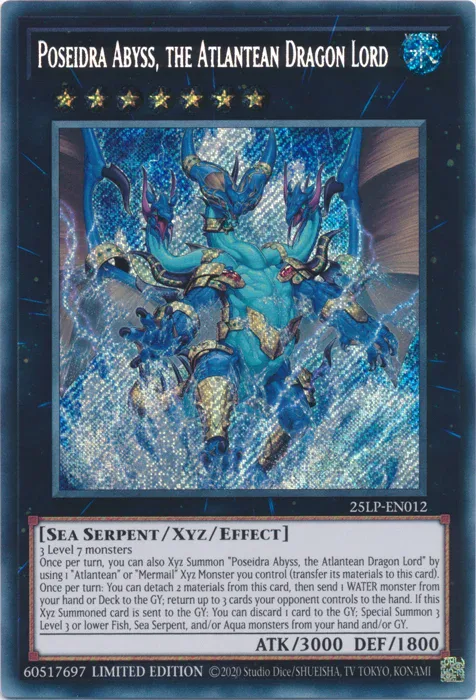 Poseidra Abyss, the Atlantean Dragon Lord