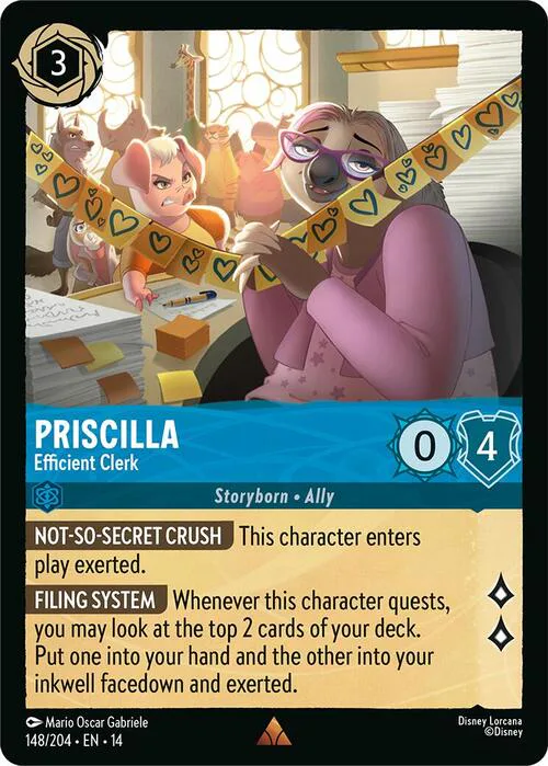 Priscilla - Efficient Clerk