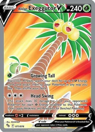 Alolan exeggutor V