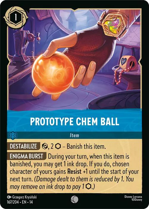 Prototype Chem Ball