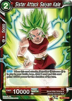 Sister Attack Saiyan Kale