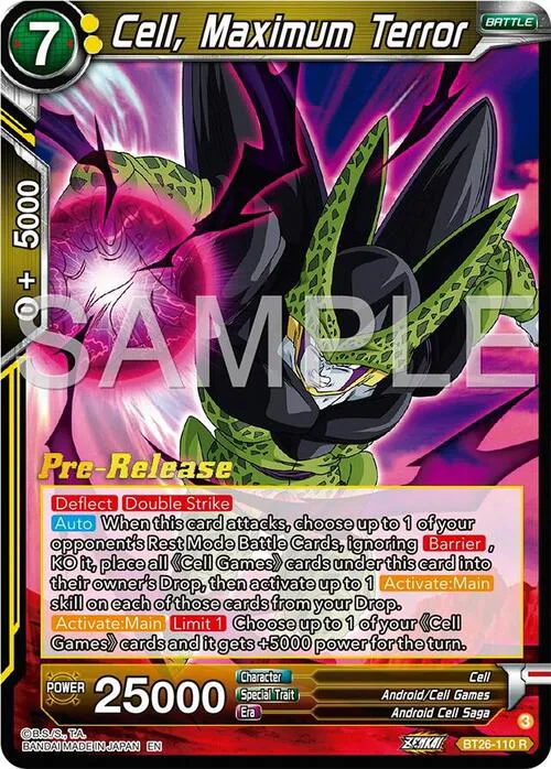 Cell, Maximum Terror