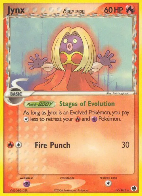 Jynx δ Delta Species