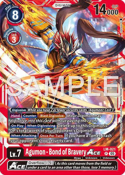 Agumon - Bond of Bravery ACE