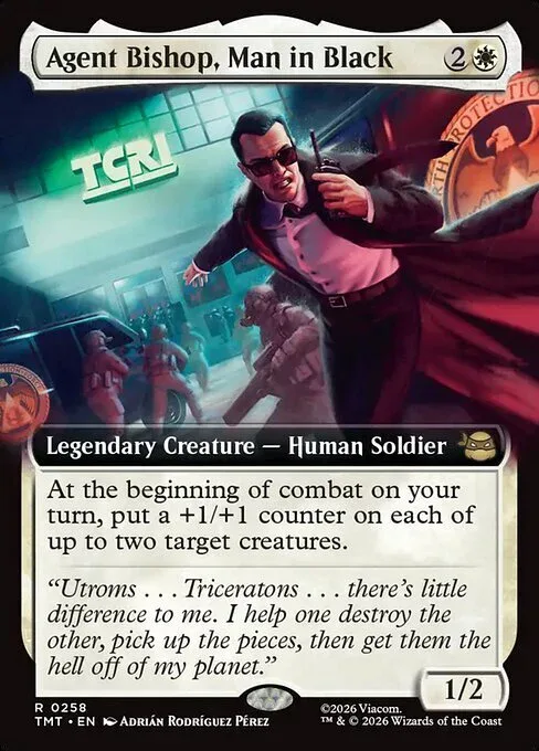 Agent Bishop, Man in Black