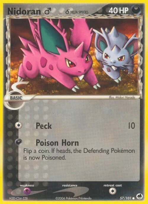 Nidoran ♂ δ Delta Species