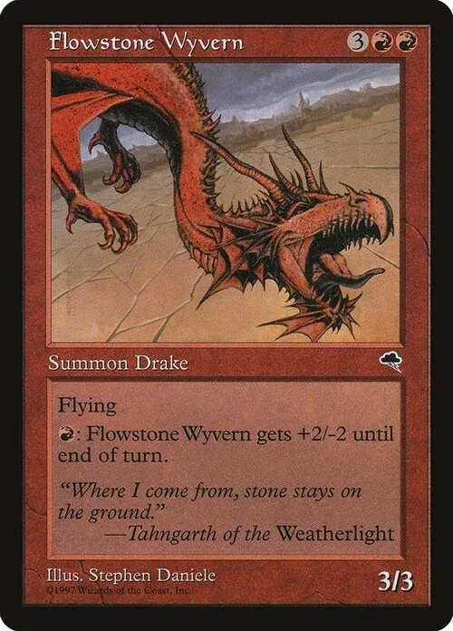 Flowstone Wyvern