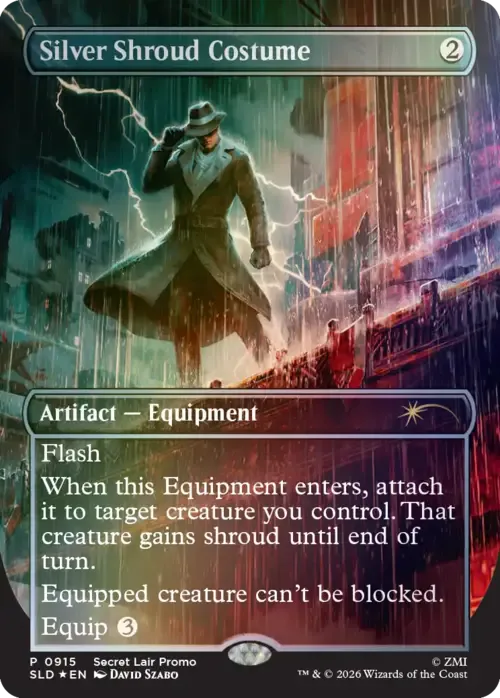 Silver Shroud Costume