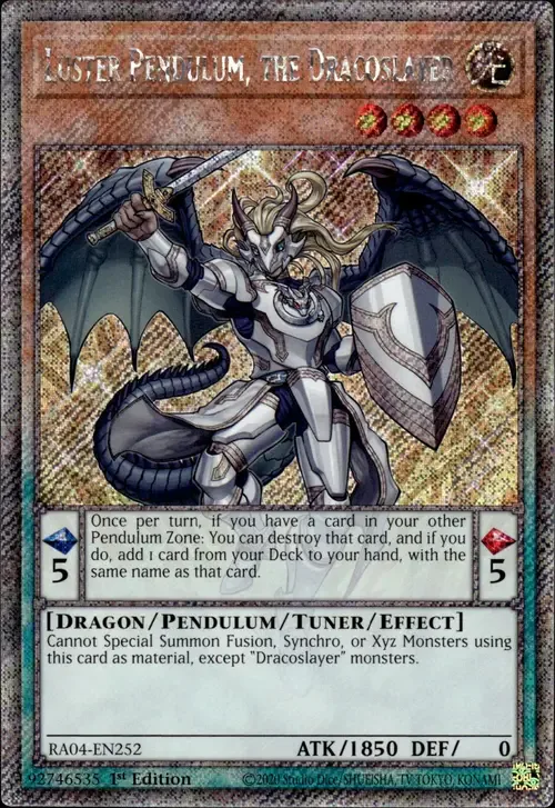 Luster Pendulum, the Dracoslayer