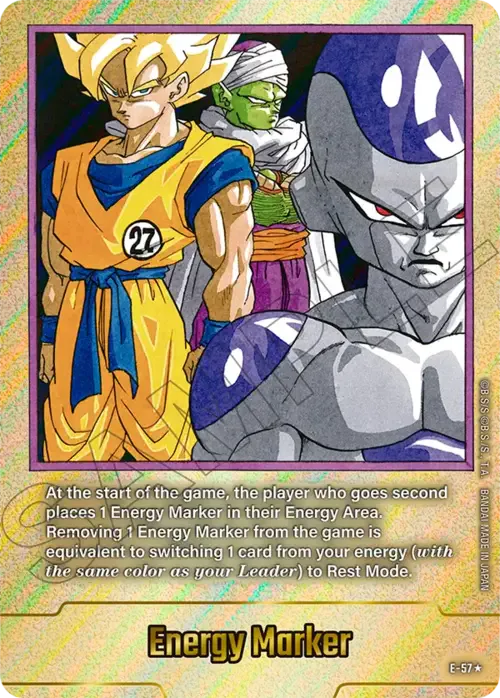 "Goku, Piccolo & Frieza" Energy Marker