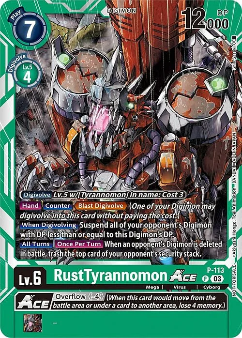 RustTyrannomon Ace