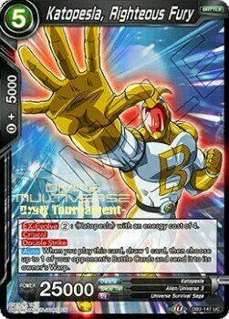Katopesla, Righteous Fury