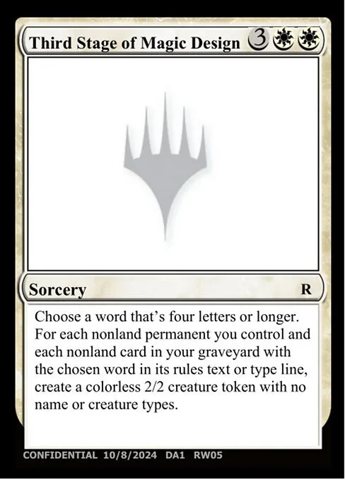 Third Stage of Magic Design