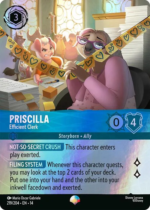 Priscilla - Efficient Clerk