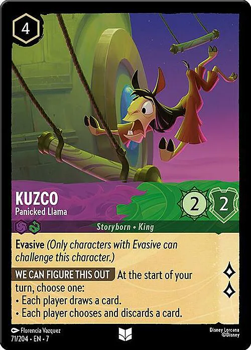 Kuzco - Panicked Llama