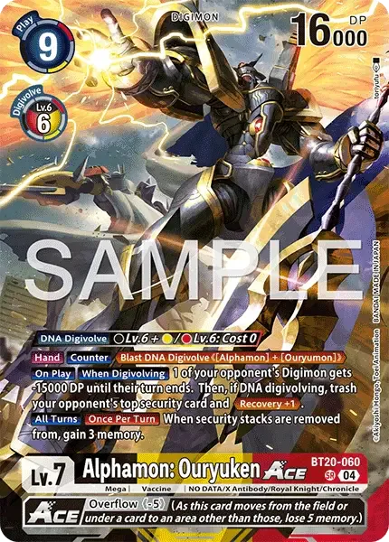 Alphamon: Ouryuken Ace