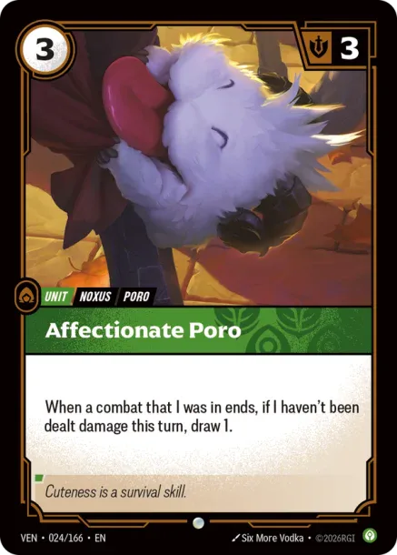 Affectionate Poro
