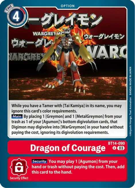 Dragon of Courage