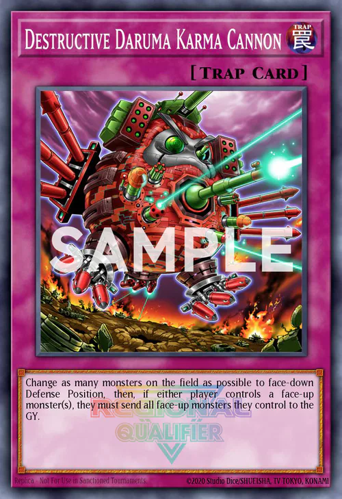 Destructive Daruma Karma Cannon
