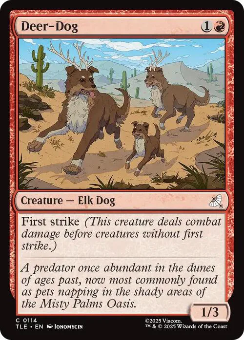 Deer-Dog