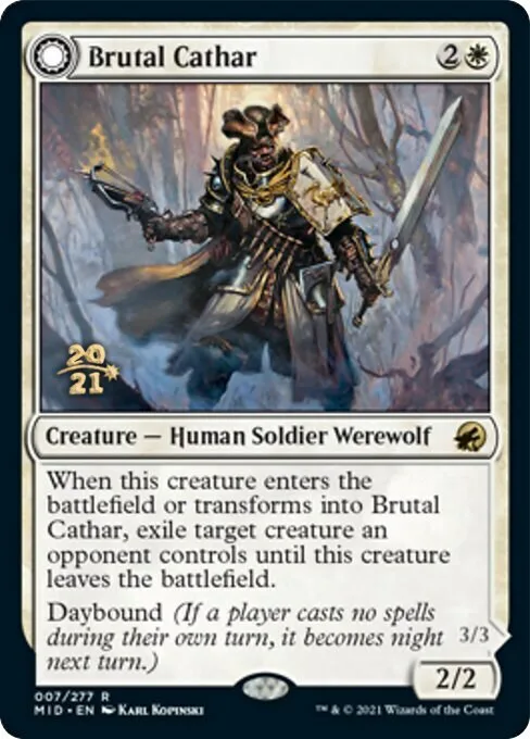 Brutal Cathar // Moonrage Brute