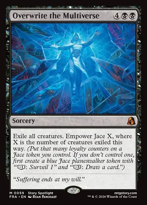 Overwrite the Multiverse