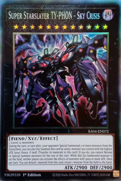Super Starslayer TY-PHON - Sky Crisis