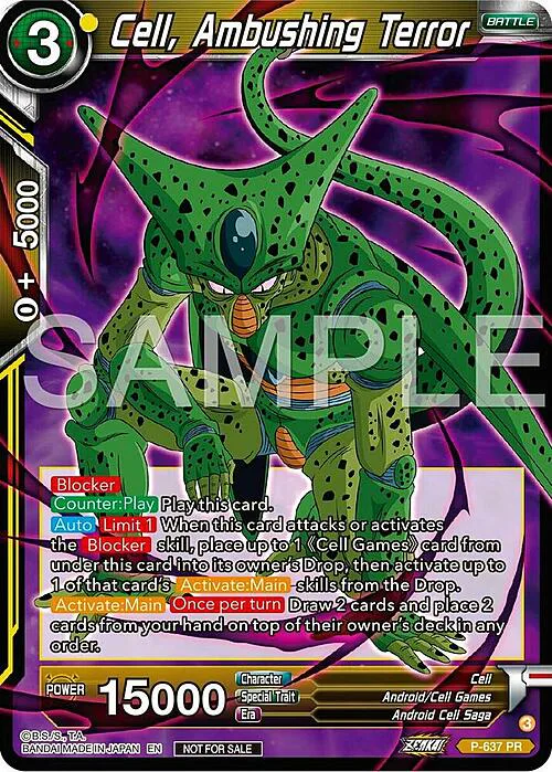 Cell, Ambushing Terror