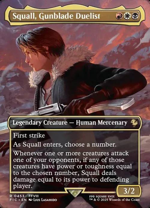 Squall, Gunblade Duelist