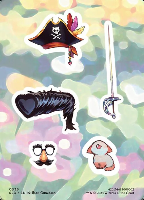 "Pick 'Em and Stick 'Em" Sticker Sheet