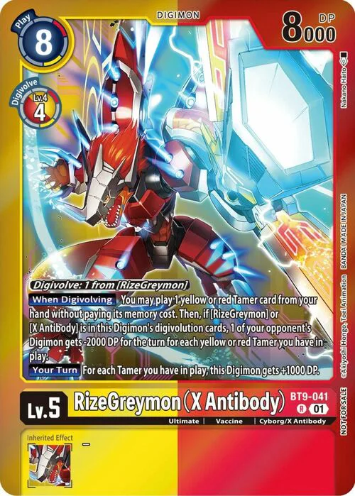 RizeGreymon (X Antibody)