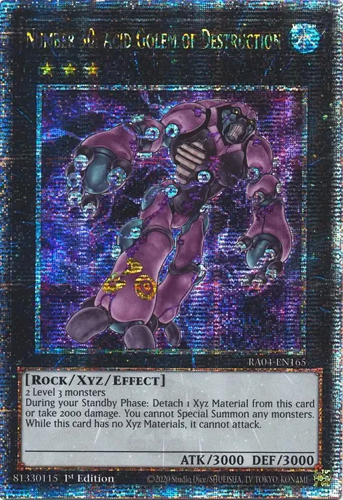 Number 30: Acid Golem of Destruction