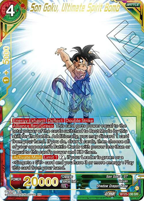 Son Goku, Ultimate Spirit Bomb
