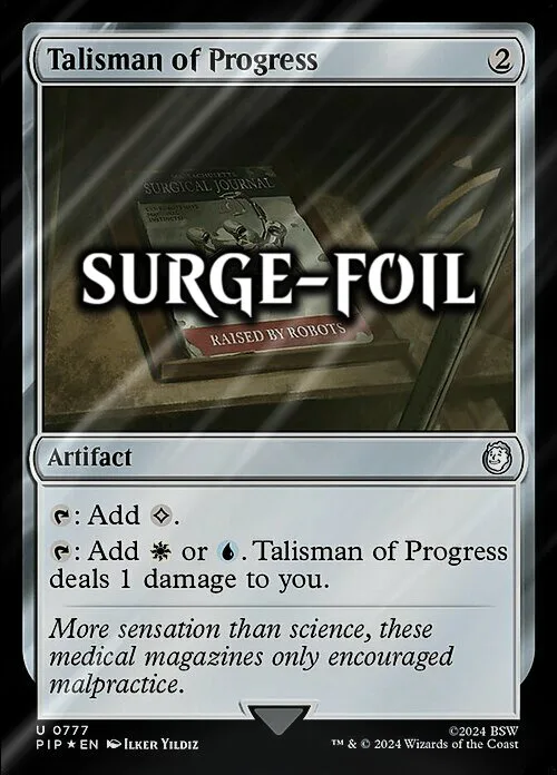 Talisman of Progress