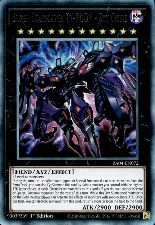 Super Starslayer TY-PHON - Sky Crisis