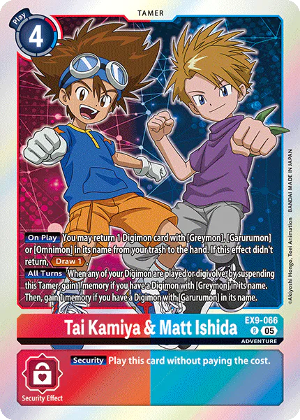 Tai Kamiya & Matt Ishida