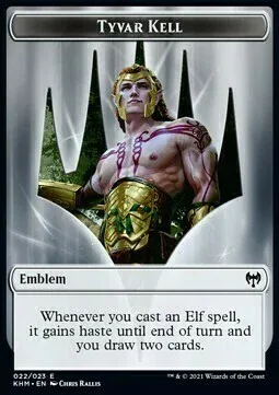 Tyvar Kell Emblem // Treasure