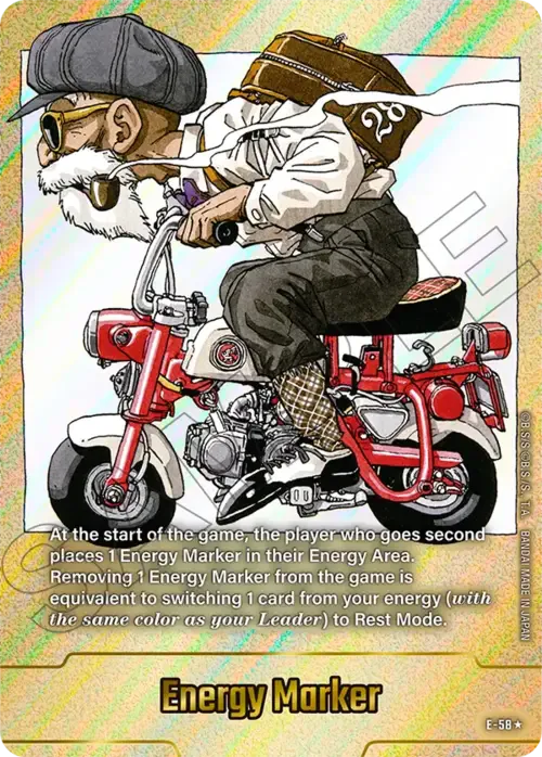 "Master Roshi" Energy Marker